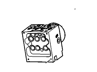 GM 19150663 Brake Pressure Modulator Valve Assembly