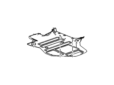 Chevrolet Impala Underbody Splash Shield - 23258344