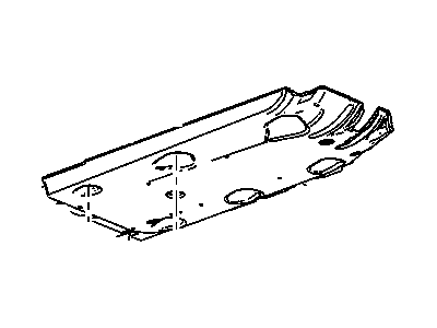 GM 23134421 Deflector Assembly, Underbody Front Air
