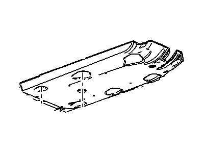 2016 Cadillac XTS Underbody Splash Shield - 23134421