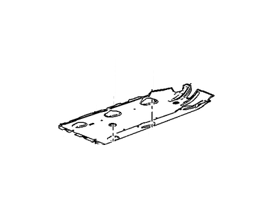 2015 Buick Allure Underbody Splash Shield - 23134422