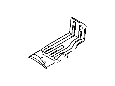 GM 30021271 Panel,Heat Protector,Front (On Esn)