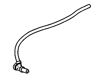 GM 15792822 Radiator Surge Tank Outlet Hose Assembly