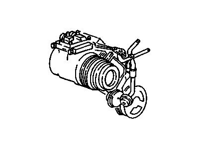 GM 10158032 Air Conditioner Compressor (W/O Clutch)