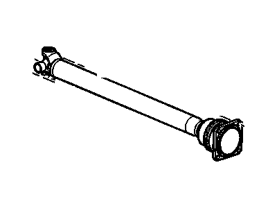 GM 25843685 Front Axle Propeller Shaft Assembly