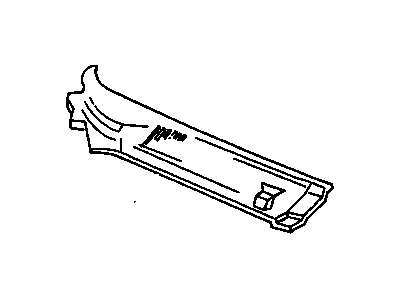 GM 10077402 Screen Assembly, Air Inlet (Rh)