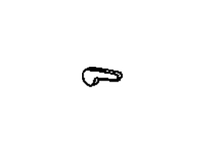 GM 88996341 Handle Asm,Passenger Seat Reclining *Neutral 88996341 GM Handle Asm,Passenger Seat Reclining *Neutral Illustration 1 of 1