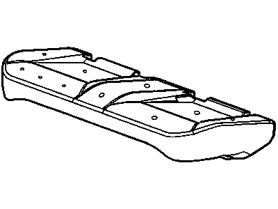 GM 22731062 Pad, Rear Seat Cushion