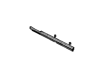 1982 Chevrolet Celebrity Door Moldings - 10223529