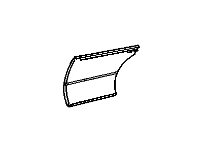 GM 20509107 Panel, Rear Side Door Outer