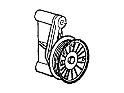 GM 10186167 Pulley Assembly, Belt Idler