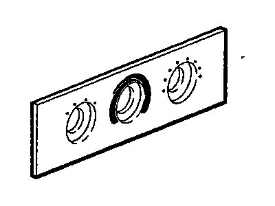 GM 16147785 Air Conditioner Control Dial