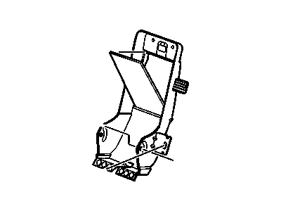 GM 25821175 Panel, Rear Seat Armrest Closeout