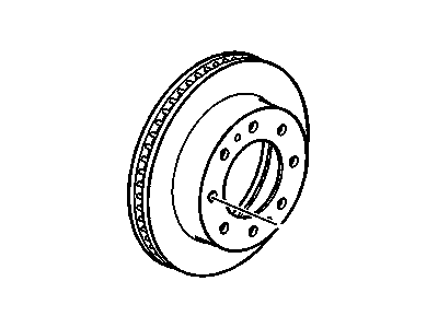 GM 84587921 Rotor, Front Brk