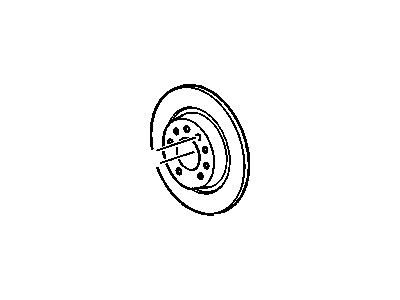 GM 15147719 Rear Brake Rotor