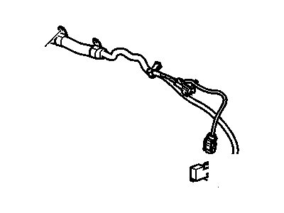 2009 GMC Yukon Battery Cable - 25862354