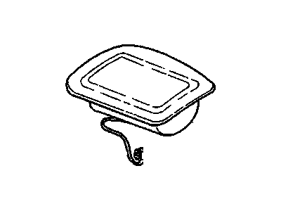 GM 16867403 Airbag,Instrument Panel