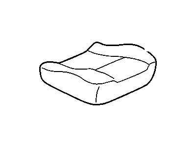 GM 19167867 Cover Asm,Passenger Seat Cushion *Ebony