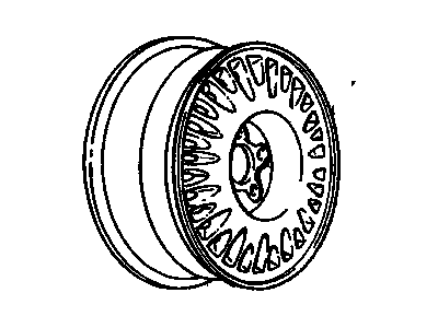 1997 Oldsmobile 88 Spare Wheel - 12365448