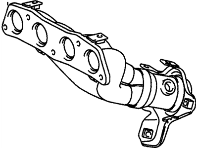 Pontiac Vibe Exhaust Manifold - 19185676