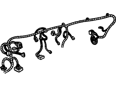 GM 12141337 Harness Assembly, Instrument Panel Wiring