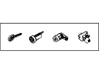 Chevrolet Aveo Ignition Lock Assembly - 95228633