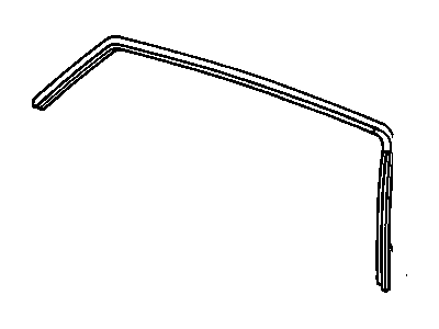 GM 25617411 Weatherstrip Assembly, Roof Side Rail Pinchweld
