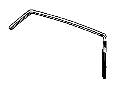 1989 Cadillac Deville Door Seal - 25617411