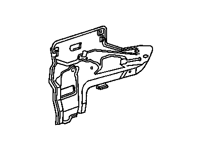 GM 16634757 Module Assembly, Front Side Door Locking System (W/ Window Regulator)