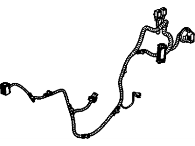 GM 20815378 Harness Assembly, Front Side Door Door Wiring