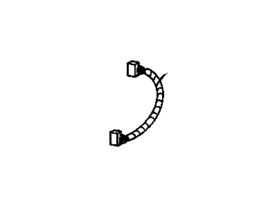 GM 12085296 Harness, Speaker Jumper