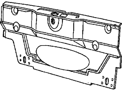 1991 Chevrolet Camaro Floor Pan - 10092010