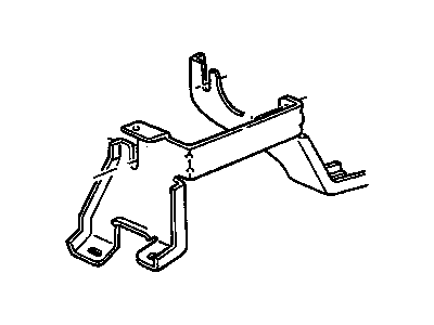 GM 10276303 Bracket, Brake Pressure Mod Valve *Black