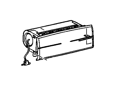 15065705 GM Instrument Panel Airbag Illustration 1 of 1