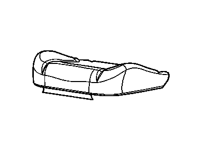 GM 19121949 Cover Asm,Passenger Seat Cushion *Pewter/Cashm