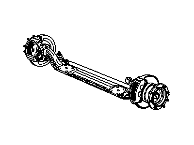 GM 15733514 SUSPENSION, Front Axle and Axle Center