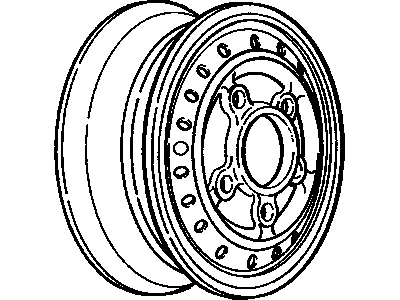 1992 Chevrolet Corsica Spare Wheel - 12353211