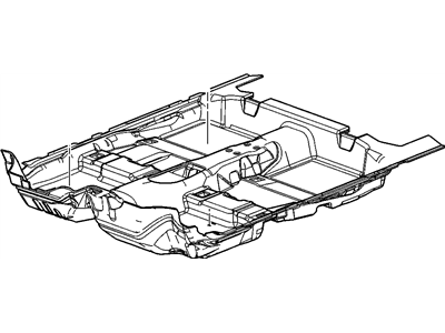 GM 22757957 Carpet Assembly, Floor Panel *Neutral