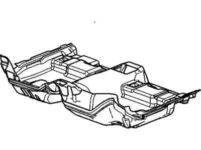 GM 15922030 Mat Assembly, Front Floor Panel