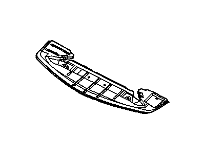 GM 25721649 Deflector,Front Air