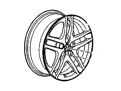 Chevrolet Cobalt Spare Wheel - 9598541