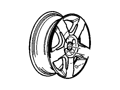 Saturn Spare Wheel - 9595841