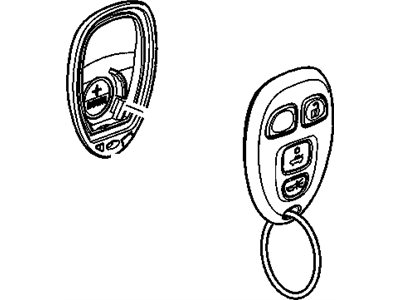 GM 22952176 Transmitter Assembly, Remote Control Door Lock