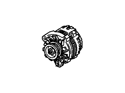 1992 Oldsmobile Achieva Alternator - 10463206