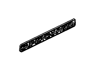 1993 Pontiac Bonneville Emblem - 25600344