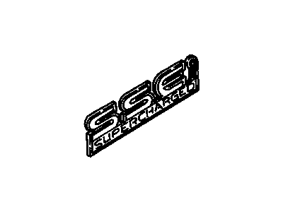1994 Pontiac Bonneville Emblem - 25602398