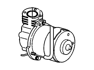 Pontiac Trans Sport Air Suspension Compressor - 15147082