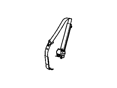 2004 Hummer H2 Seat Belt - 89022239