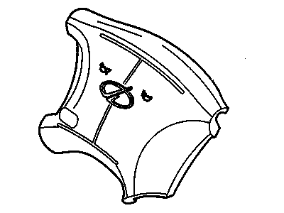 GM 16868597 Airbag,Steering Wheel