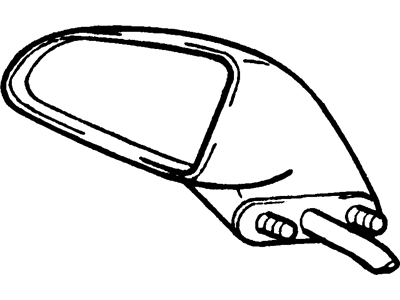 Buick Lesabre Side View Mirrors - 20748650